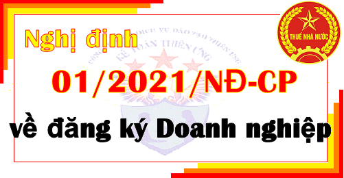 nghị định 01/2021 về đăng ký doanh nghiệp