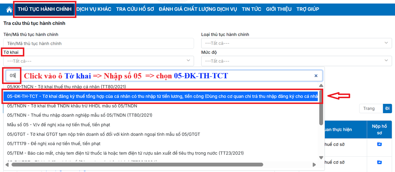thủ tục đăng ký mã số thuế cá nhân