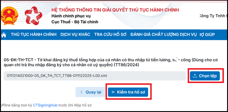 Cách đăng ký mã số thuế cá nhân 5