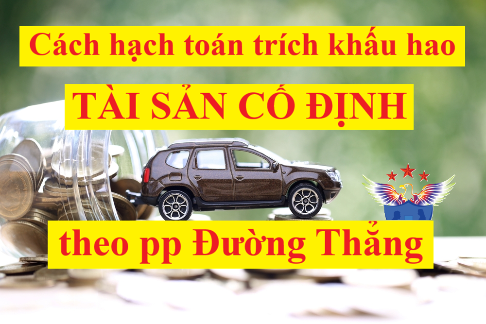 cách tính khấu hao TSCĐ theo đường thẳng