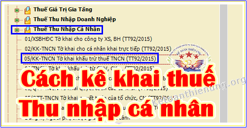 cách kê khai thuế thu nhập cá nhân cách kê khai thuế thu nhập cá nhân