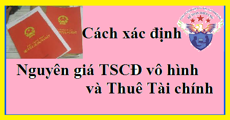 cách xác định nguyên giá tscđ vô hình, thuê tài chính