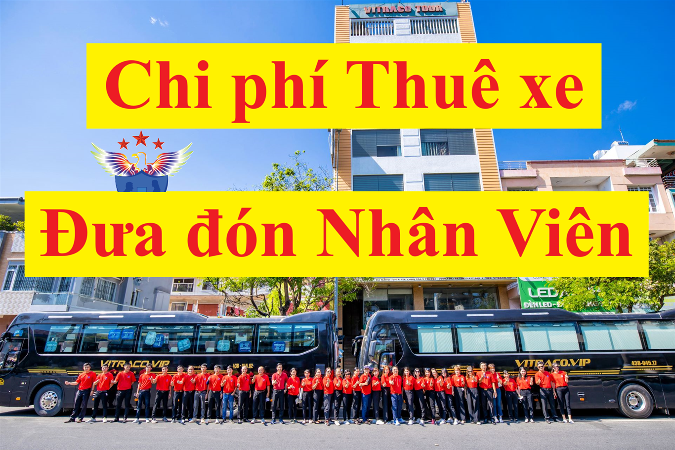chi phí thuê xe đưa đón nhân viên