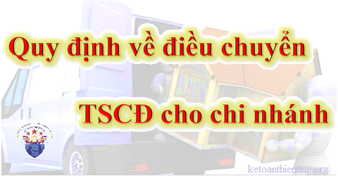 điều chuyển tài sản cố định cho chi nhánh