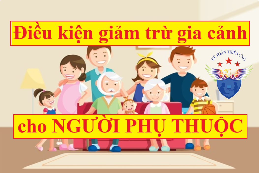 điều kiện giảm trừ gia cảnh cho người phụ thuộc