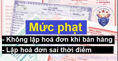 mức phạt không lập hóa đơn khi bán hàng mức phạt không lập hóa đơn khi bán hàng