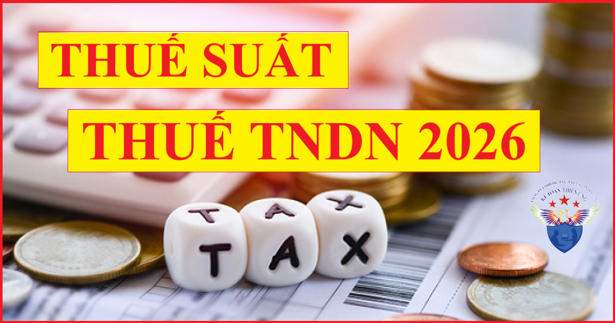 thuế suất thuế tndn năm 2026