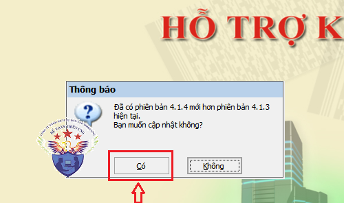 nâng cấp phần mềm htkk 4.1.4