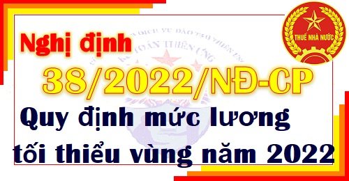 nghị định 38 mức lương tối thiểu vùng năm 200