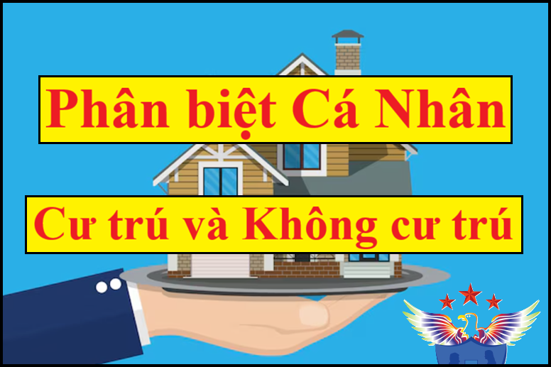 các nhân cú trú và không cư trú