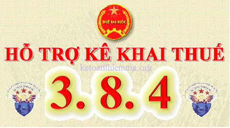 phần mềm HTKK 3.8.4 mới nhất