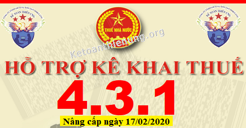 Phần mềm HTKK 4.3.1 mới nhất