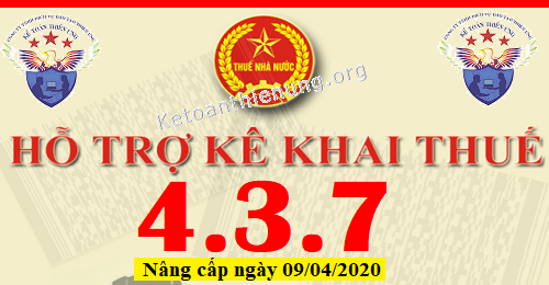 Phần mềm HTKK 4.3.7 mới nhất