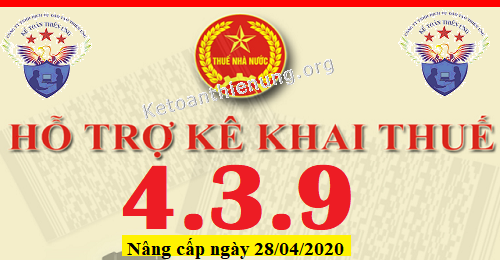 Phần mềm HTKK 4.3.9 mới nhất