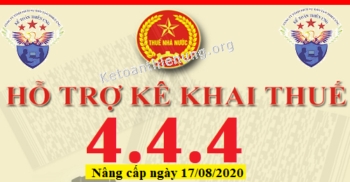 Phần mềm HTKK 4.4.4 mới nhất