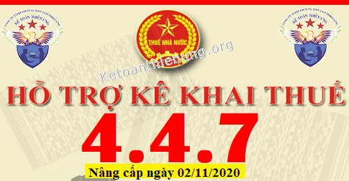 Phần mềm HTKK 4.4.7 mới nhất