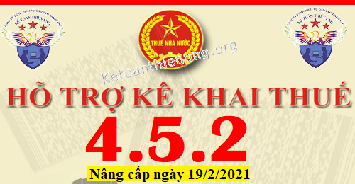 Phần mềm HTKK 4.5.2 mới nhất