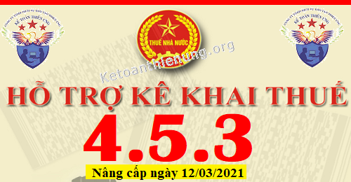 Phần mềm HTKK 4.5.3 mới nhất