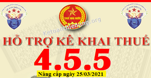 Phần mềm HTKK 4.5.5 mới nhất