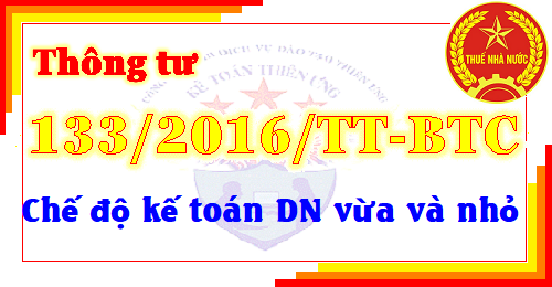 thông tư 133 của bộ tài chính