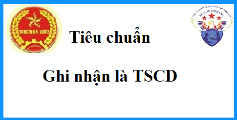 tiêu chuẩn ghi nhận tài sản cố định