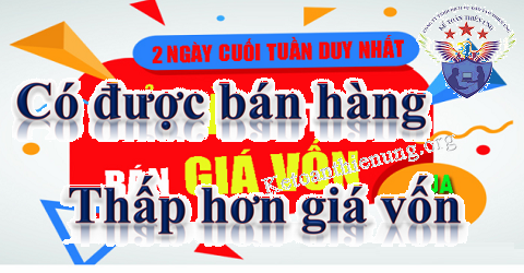 Có được bán hàng thấp hơn giá vốn không?