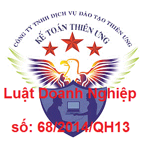 Luật Doanh nghiệp số 68/2014/QH13 ban hành ngày 26/11/2014