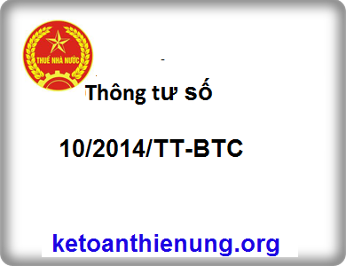 Thông tư số 10/2014/TT-BTC mức xử phạt vi phạm về hóa đơn