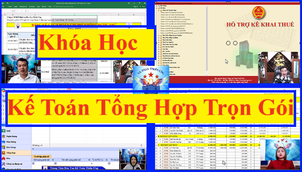 Khóa Học Kế Toán Tổng Hợp Trọn gói dành cho người mới bắt đầu hoặc đã quên