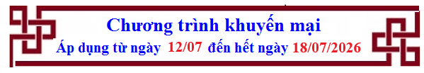 Thời giạn khuyến mại